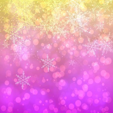 Noel kar taneleri arka plan