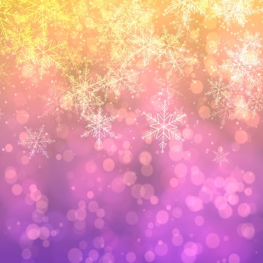 Noel kar taneleri arka plan