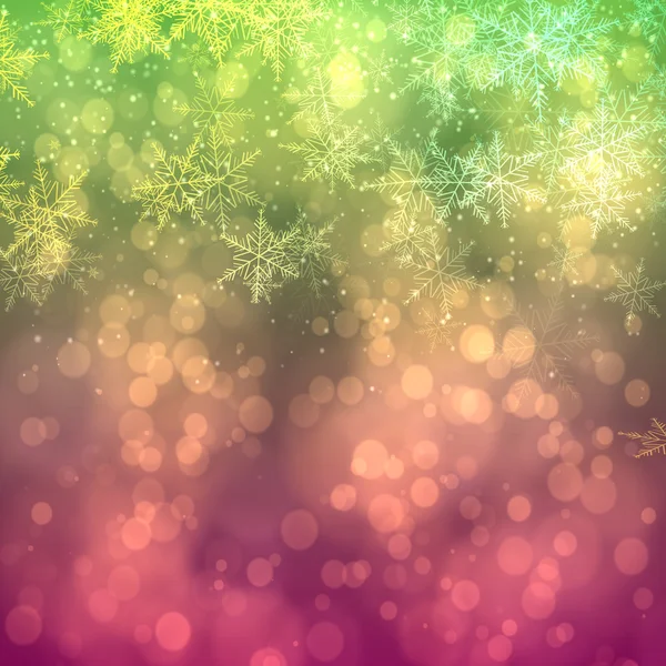 Flocos de neve de Natal fundo — Fotografia de Stock