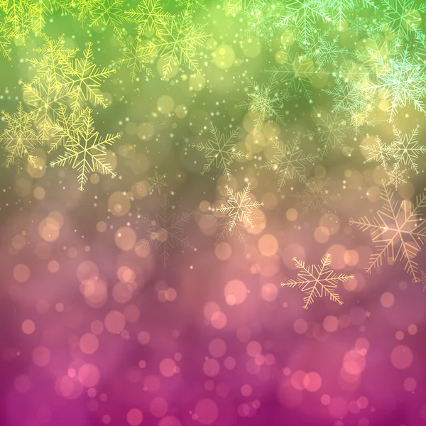 クリスマス雪背景 — ストック写真