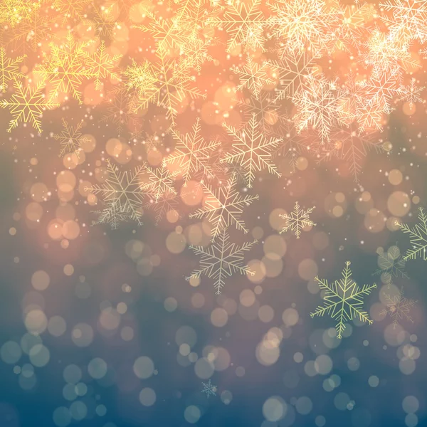 Christmas snowflakes background — Stock Photo, Image