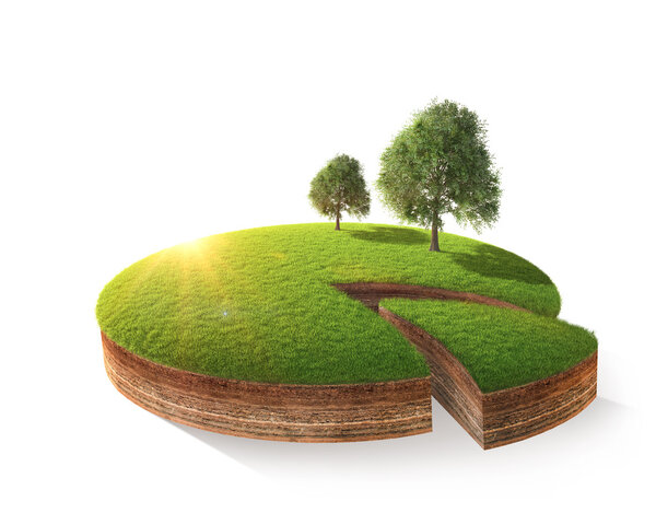 Крест на маленьком острове
