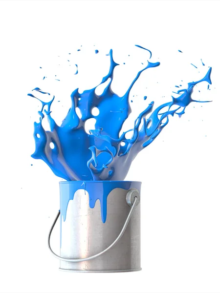 Beautiful splash of paint — Stock Photo, Image