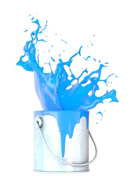 Beautiful splash of paint — Stock Photo, Image