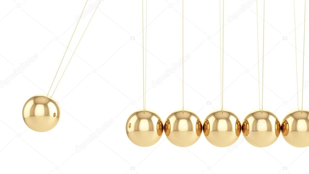 Balancing Balls Newtons Cradle