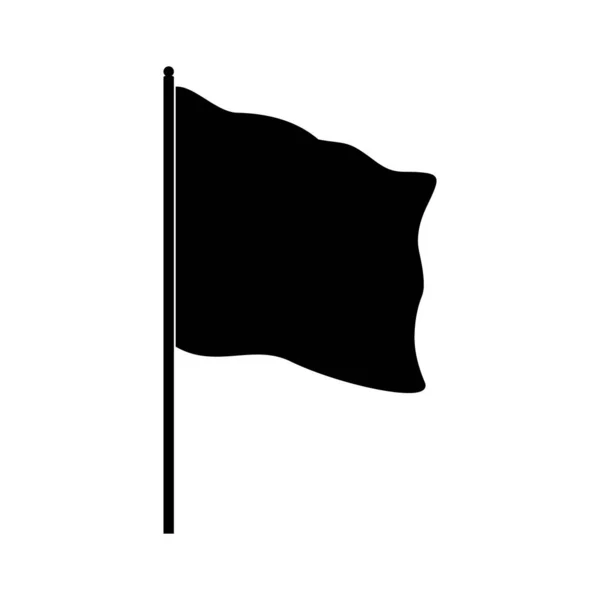 Vlag Een Ontwikkelend Symbool Voor Evenementen Vectorafbeelding — Stockvector