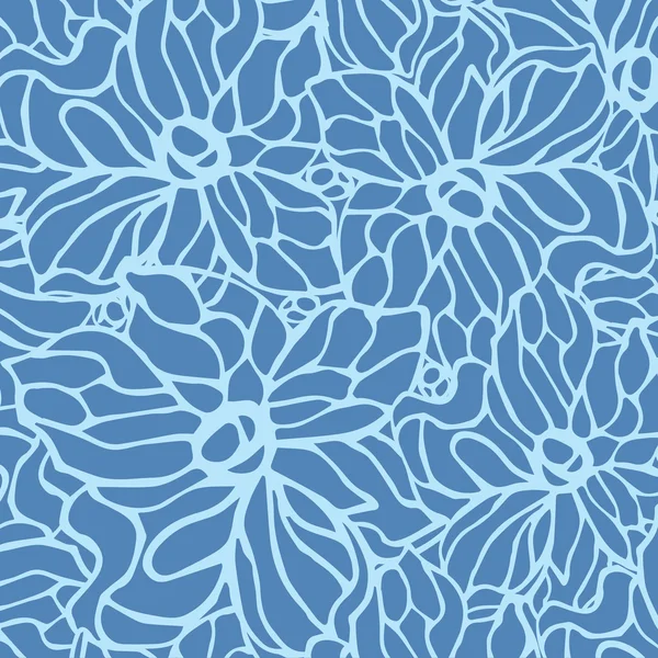 Blaue Blumen Hintergrund Vektorgrafiken