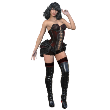 3 boyutlu tasvir, illüstrasyon, seksi kadın