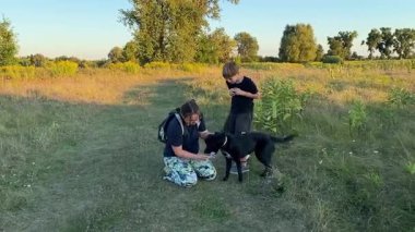 Bir anne ve oğlu doğada birlikte köpeklerini gezdirirken bir aile anı başlar. Sıcak akşam ışığı, ülke yaşamını, aile zamanlarını ve ebeveynler ile çocuklar arasındaki şefkatli bağı yansıtır..