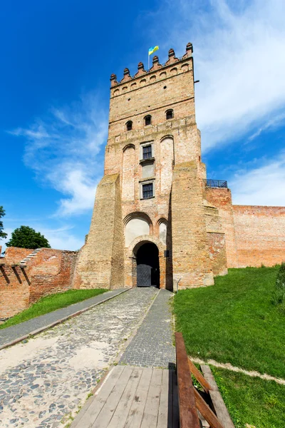 Вход в Луцкий замок — стоковое фото