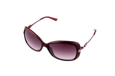 Beyaz arka plan üzerinde izole güneş gözlüğü