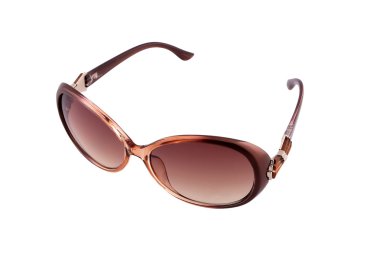 Beyaz arka plan üzerinde izole güneş gözlüğü