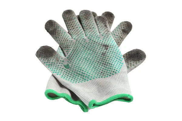 Dirty work gloves — Stock Photo, Image