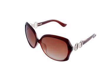 Beyaz arka plan üzerinde izole güneş gözlüğü