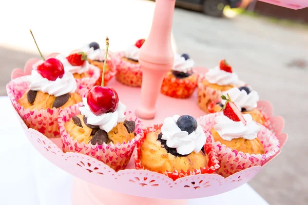 Cupcakes Candy Bar — Stock Photo, Image