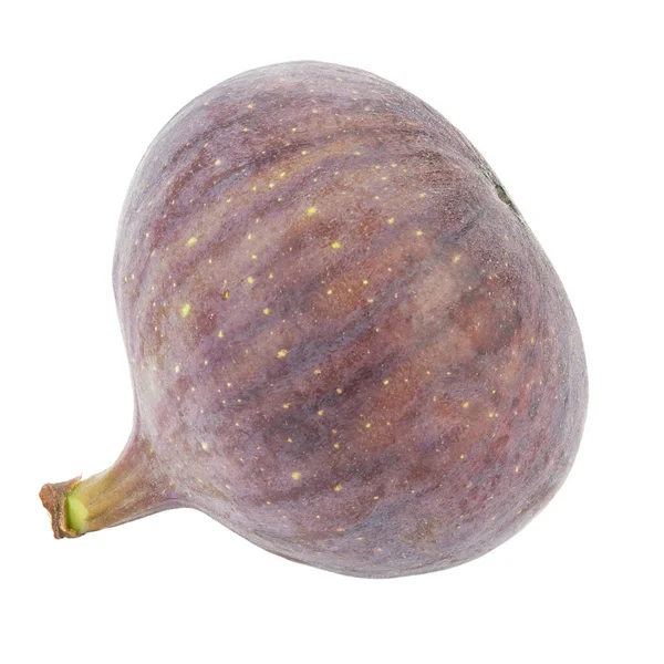 Ripe Figs Isolated White Background File Contains Clipping Path — Stock Photo, Image