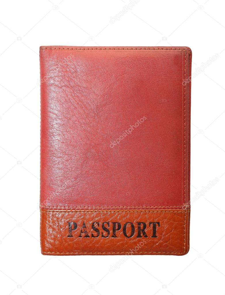 the cover of the passport