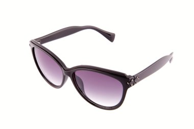 güneş gözlüğü izole arka plan. yan görünüm