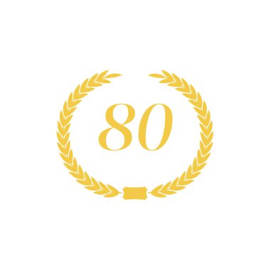 80. yıldönümü veya Başarı İçin Altın Laurel Çelengi