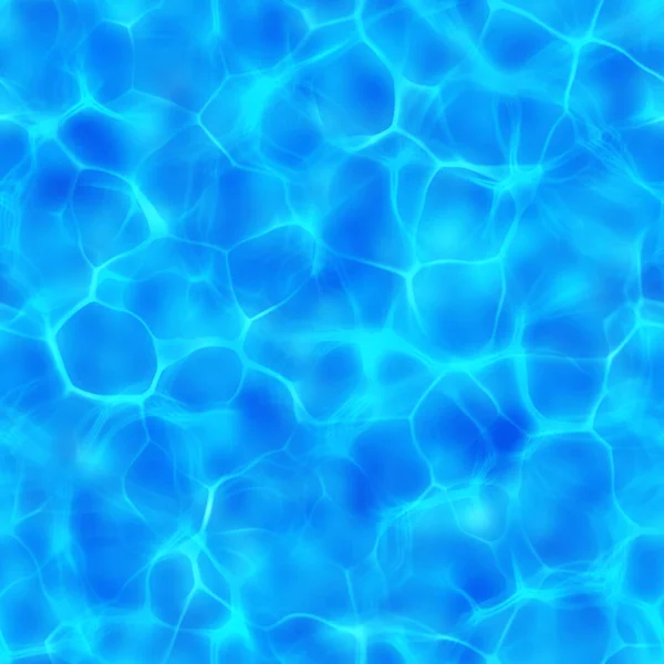 Glänzende Strahlenreflexe Wasser Wasserätzungen Auf Schwarzem Hintergrund Nahtlose Textur — Stockfoto