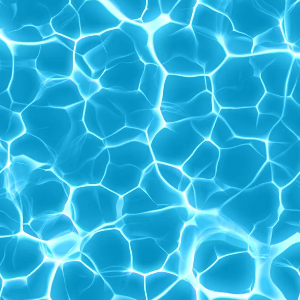 Poolwasser Mit Glänzenden Strahlen Klares Wasser Mit Leuchtenden Laugen — Stockfoto