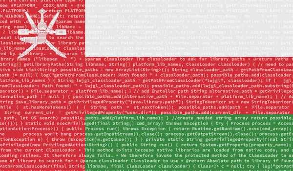 Флаг Омана Изображен Экране Программным Кодом Концепция Современных Технологий Разработки — стоковое фото