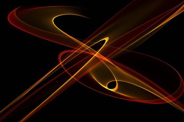 Renkli soyut duman çizgileri, duvar kağıtları, boşluktaki çizgilerle oluşturulmuş şekiller. Yaratıcı neon renkler. Modern soyut arkaplan.,