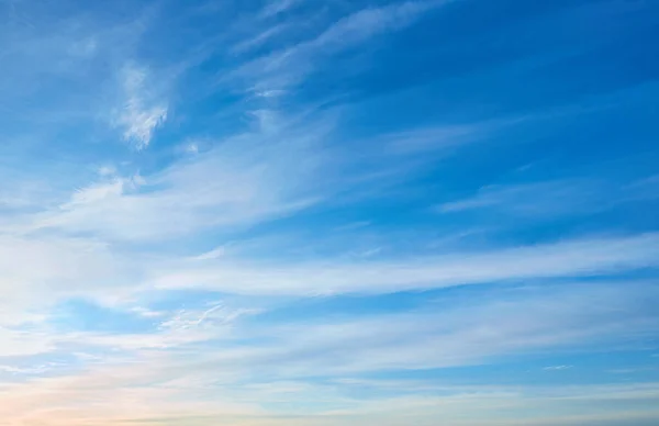 Panorama Del Cielo Diurno Con Nubes Atardecer Cielo Fondo Cielo — Foto de Stock