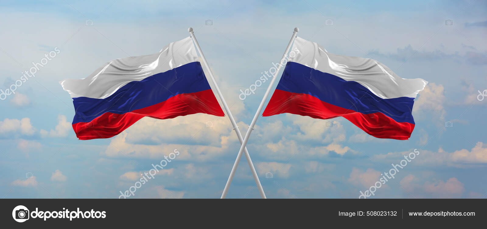 Bandeira de Rússia ilustração stock. Ilustração de bandeiras