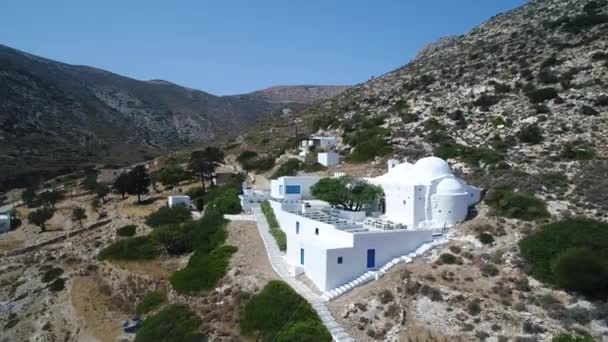 ギリシャのキクラデス諸島のイオス島のミロポタス — ストック動画
