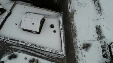 Saint-Point-Lac Köyü Fransa 'da Doubs ile dans ediyor.