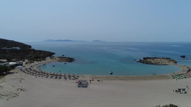 Île Ios Dans Les Cyclades Grèce Vue Ciel — Video