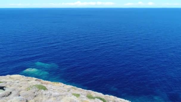 Kastro Sifnou Beach Sifnos Island Cyclades Greece Sky — Stock Video