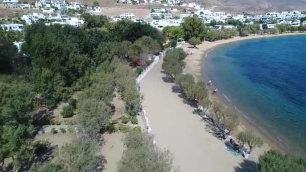 Île de Sérifos dans les Cyclades en Grèce vue du ciel — Wideo stockowe