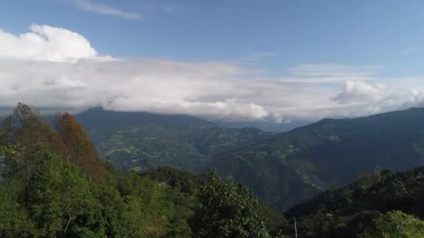 Monastère Rumtek Sikkim Inde Vue Ciel — Video