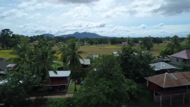 000 Ilhas Perto Don Det Sul Laos Vistas Céu — Vídeo de Stock
