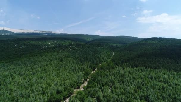 Mont Ventoux Provence Spatřen Nebe Francie — Stock video