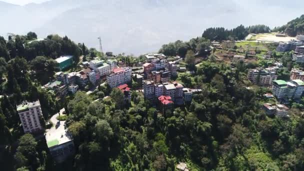 Pelling India State Sikkim Seen Sky — Stock video