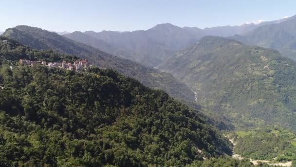 Pelling India Sikkim Sky — Stock Video