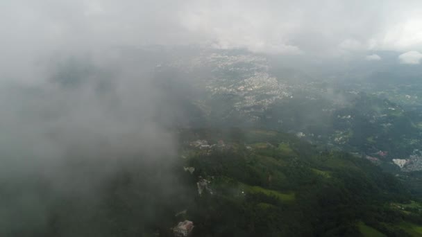 Monastère Rumtek Sikkim Inde Vue Ciel — Video