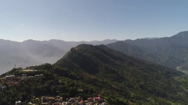 Hindistan 'da Sikkim eyaleti gökyüzünden görüldü.