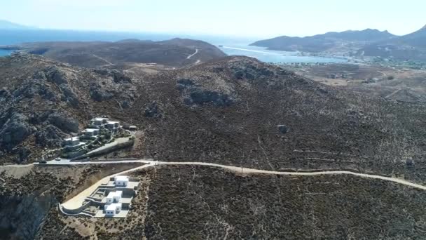 Psili Ammos Plage Sur Île Serifos Dans Les Cyclades Grèce — Video