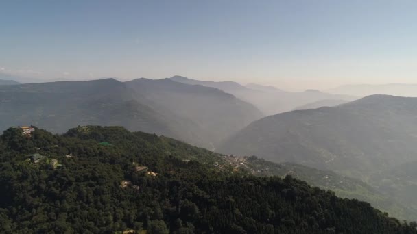 Pelling Inde Dans État Sikkim Ciel — Video