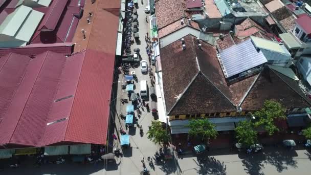 Orașul Siem Reap Din Cambodgia Văzut Din Cer — Videoclip de stoc