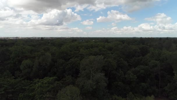 Angkor Stad Siem Reap Kambodja Sett Från Himlen — Stockvideo