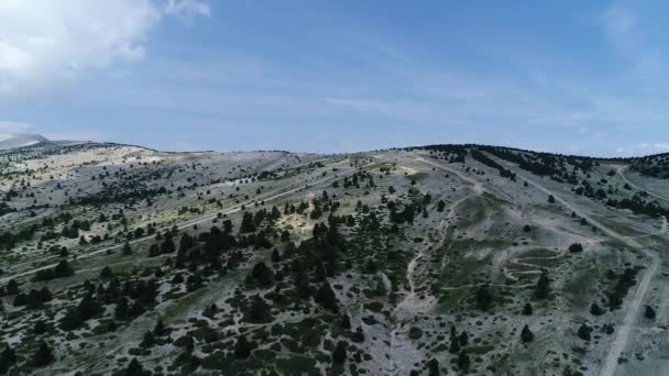 Mont Ventoux en Provence vue du ciel Frankreich — Stockvideo