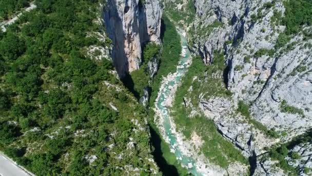 Gole Del Verdon Nel Parco Naturale Regionale Del Verdon Francia — Video Stock