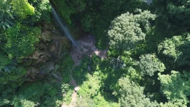 空から見たインドのウッタラーカンド州に近いガンジス川 — ストック動画