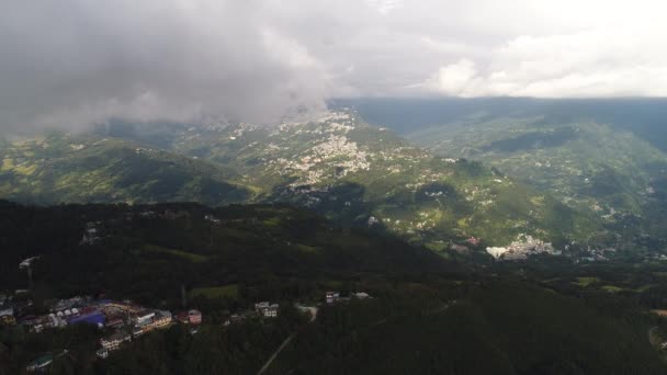 Rumtek Monastery Area Sikkim India Seen Sky — Stock Video