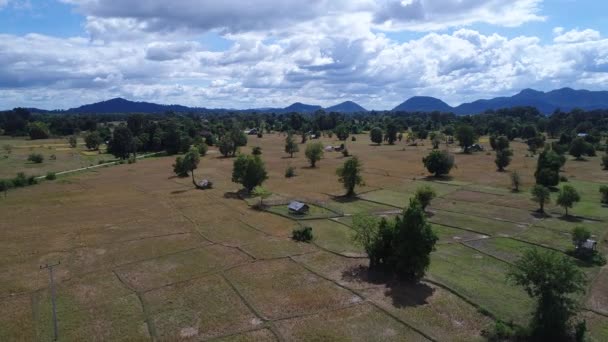 000 Wysp Pobliżu Don Det Południowym Laosie Widzianych Nieba — Wideo stockowe